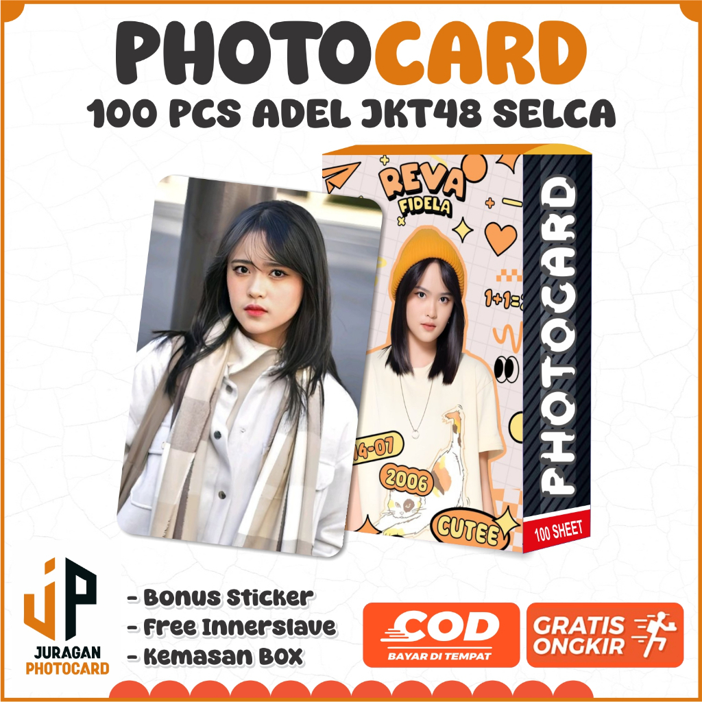 100 Photocard Adel JKT48 Selca Bonus Innerslave - Juragan Photocard