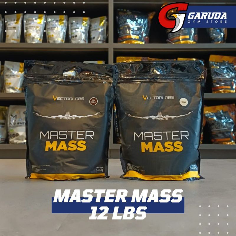 

Vectorlabs Master Mass Mastermass Gainer 12 lbs lb 12lb 12lbs Susu untuk Gym BPOM Fitness Pemula Penggemuk badan