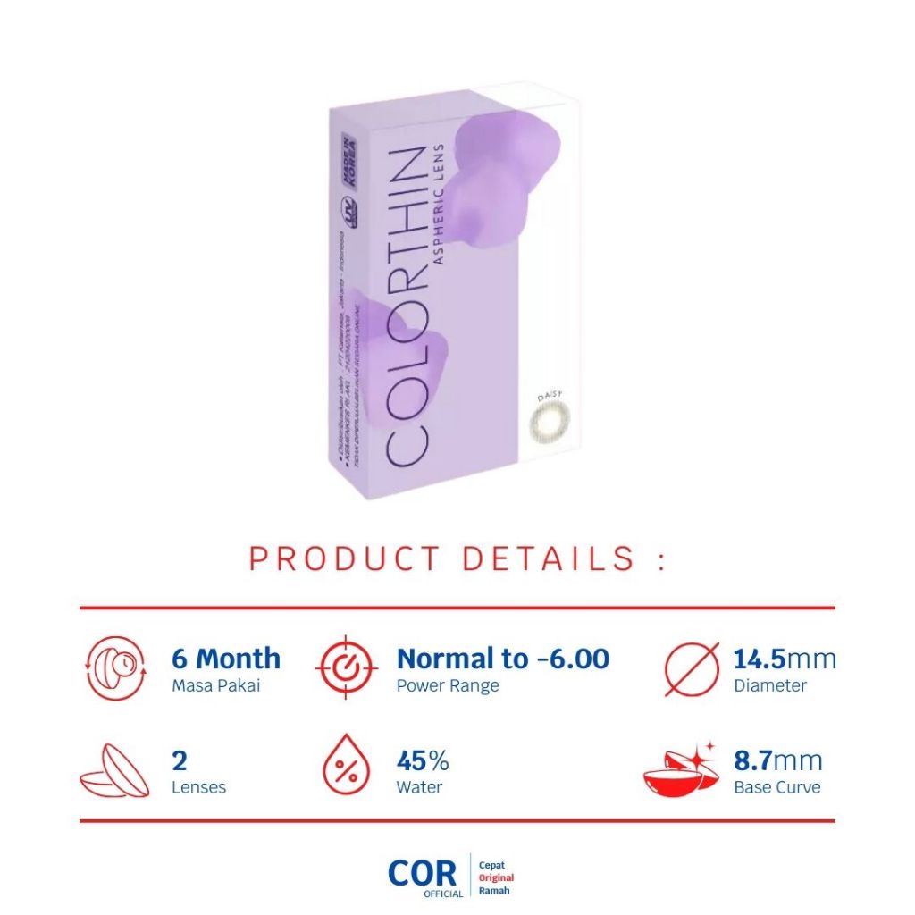 Softlens Warna Colorthin by Exoticon