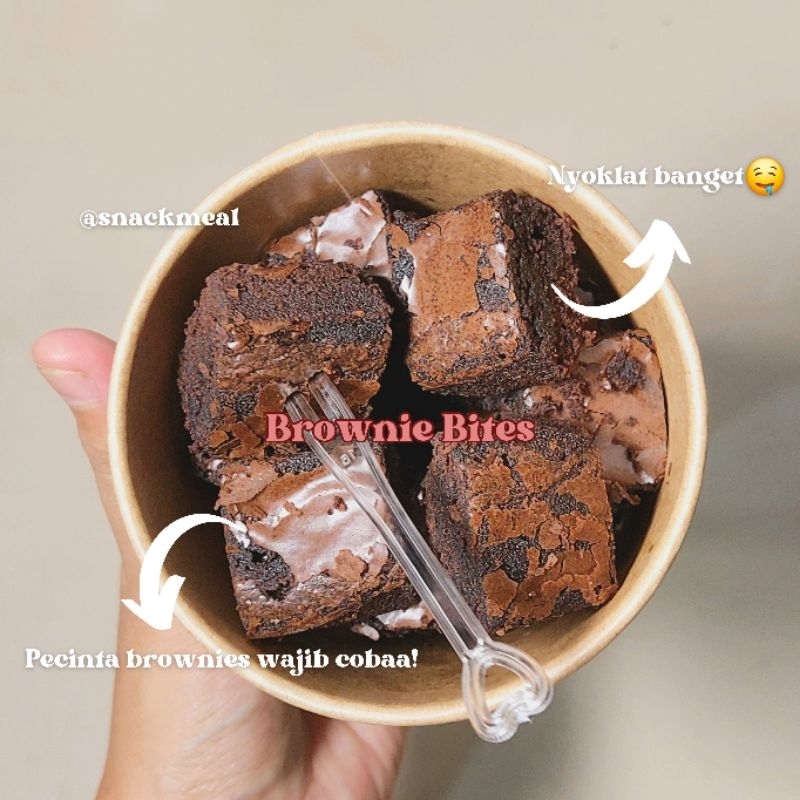 

SALE!!! FUDGY BROWNIE BITES