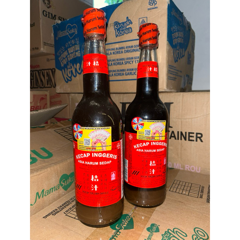 

Kecap Inggeris Asia Harum Sedap 620 ml