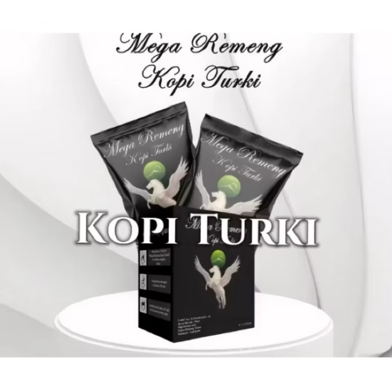 

mega remeng kopi turki 1 box isi 5