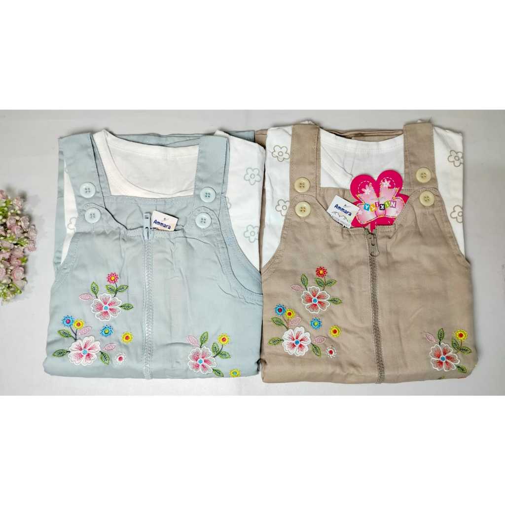 Rok Kodok Anak Perempuan + Kaos Pendek - 1571