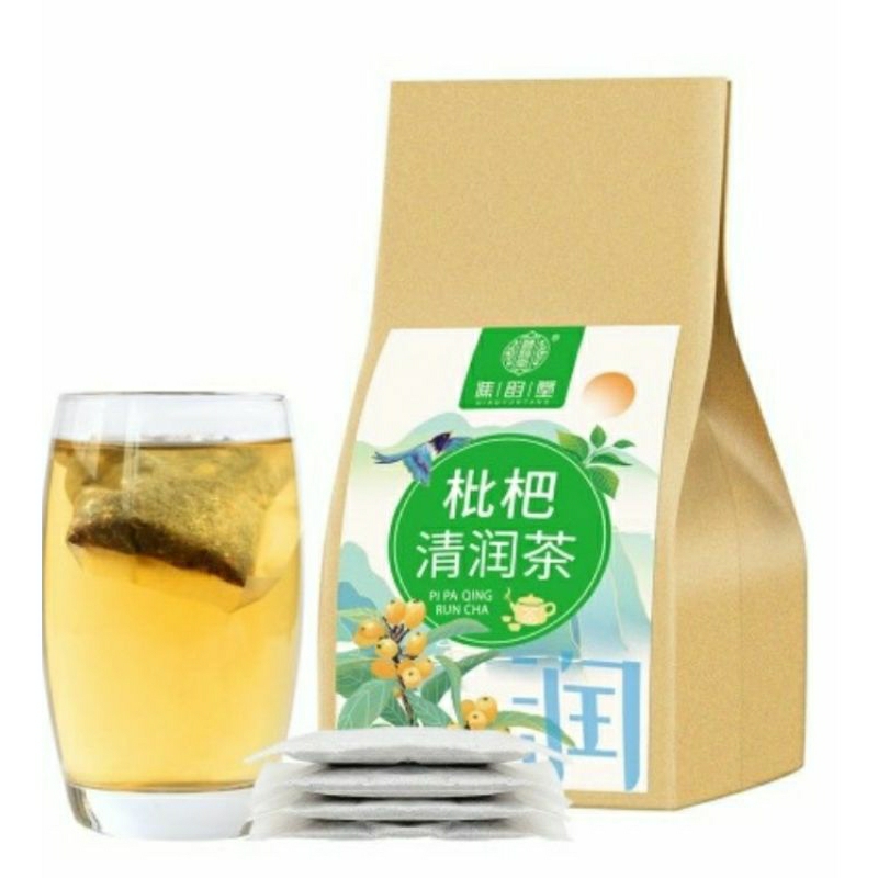 

[Pre Order] ChengWoh Teh Herbal Perawatan Paru-paru Loquat 150g Teh Herbal Perawatan Paru-paru Loquat Kantong teh segitiga independen Qiaoyuntang