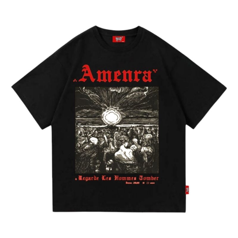 T-SHIRT MOSECT REBORN  "AMENRA" SS BLACK