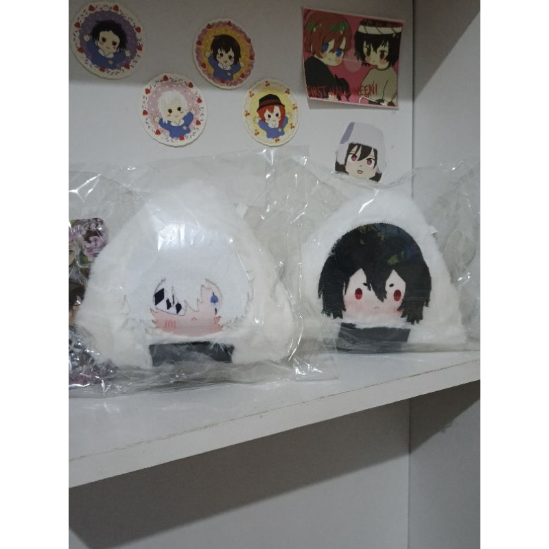 [PRE ORDER] Read Desc New Bungo Stray Dogs Plush Onigiri plush Nikolai Fyodor Dazai Chuuya Ranpo Plu