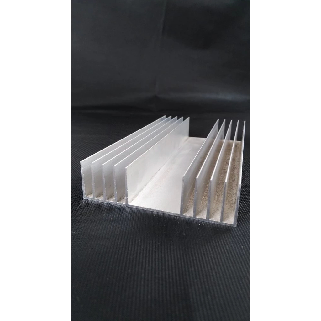 MURAH Pendingin power sanken p 40 cm type 5 sirip TEBAL Heatsink aluminium EKONOMIS