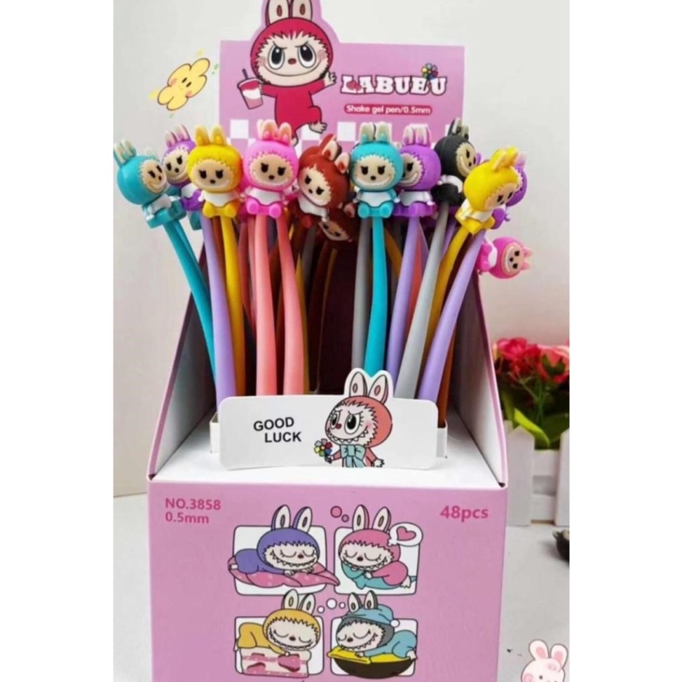 

KODE F7V PAKET PULPEN GEL PAK BESAR PEN GEL GROSIR LABUBU