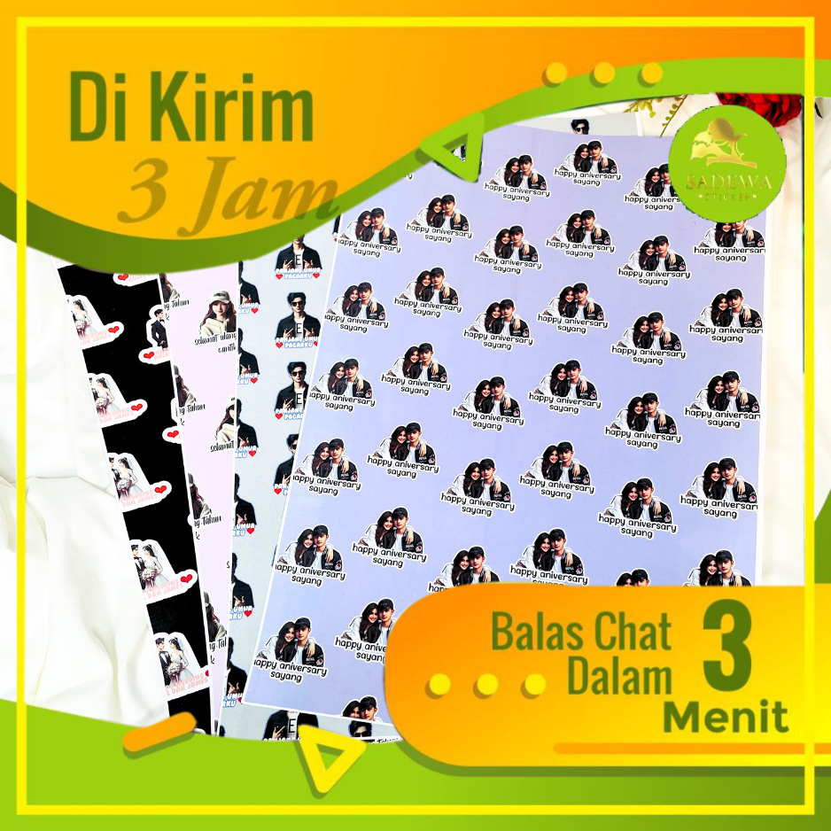 

Cetak Kertas Bungkus Kado Custom Wrapping Papper Custom Bungkus Hadiah Sadewa