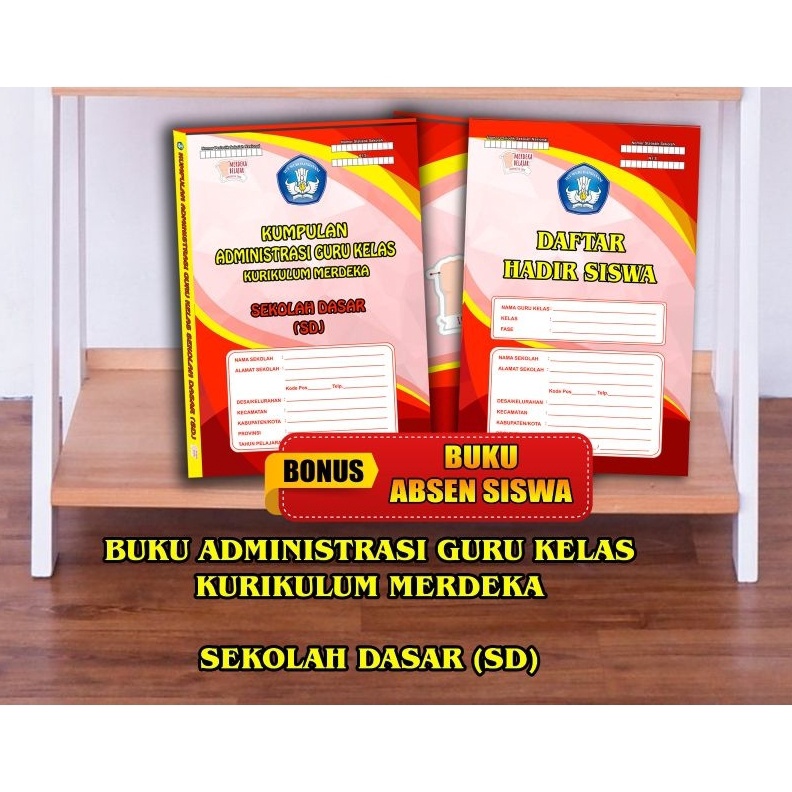 

KODE Q62W Buku Administrasi Guru SD Kurikulum Merdeka
