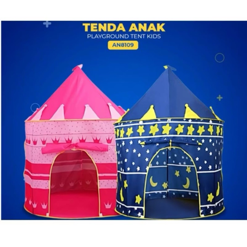 rumah anak tenda castle playground tend kids hokistore