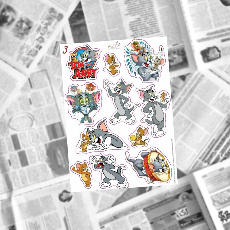 

Stiker Kartun Tom And Jerry Lucu Murah Anti Air