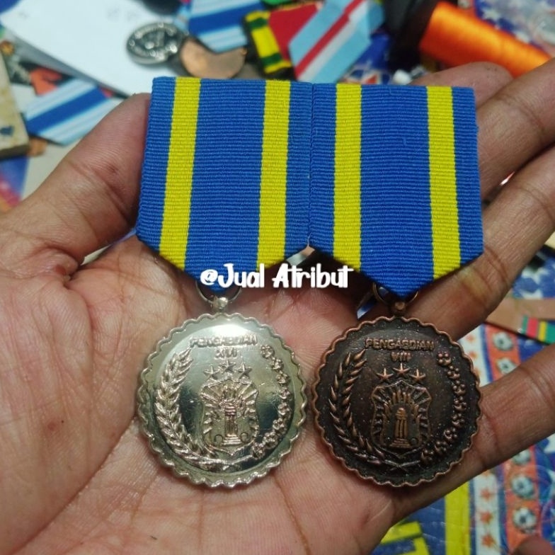 KODE W25I Satya lencana SL PDU Medali PDU 8 16 Tahun POLRI