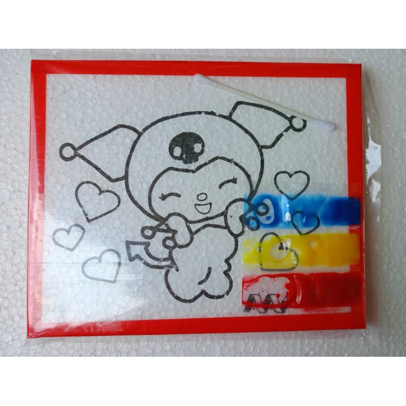 

sterefoam sketsa mewarnai mini 13,5cm x 16,5cm isi 50pcs gambar mix