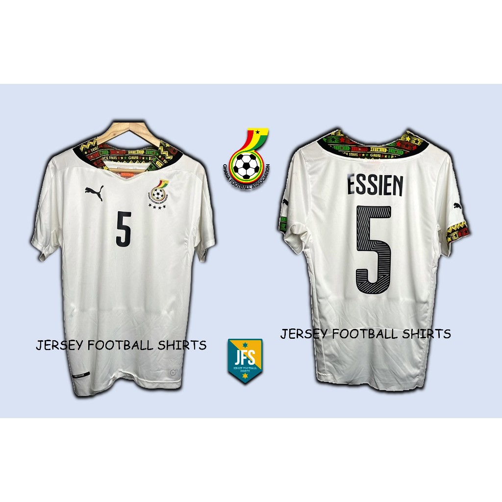 Original Jersey Ghana Home World Cup 2014 Michael Essien