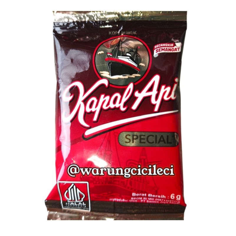 

KOPI KAPAL API TANPA GULA 6g