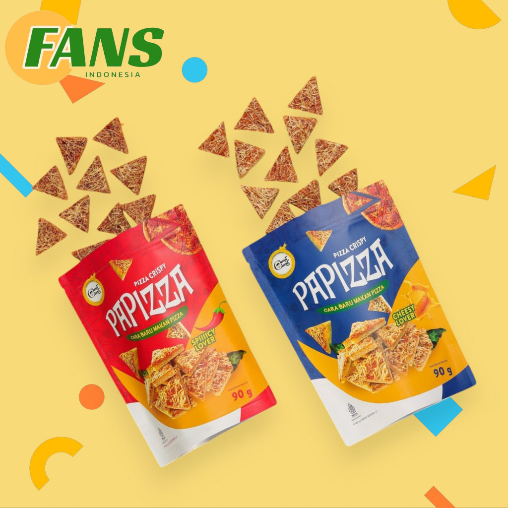 

KERIPIK PIZZA CRISPY | CARA BARU MAKAN PIZZA | PAPIZZA 90 GRAM PREMIUM SNACK