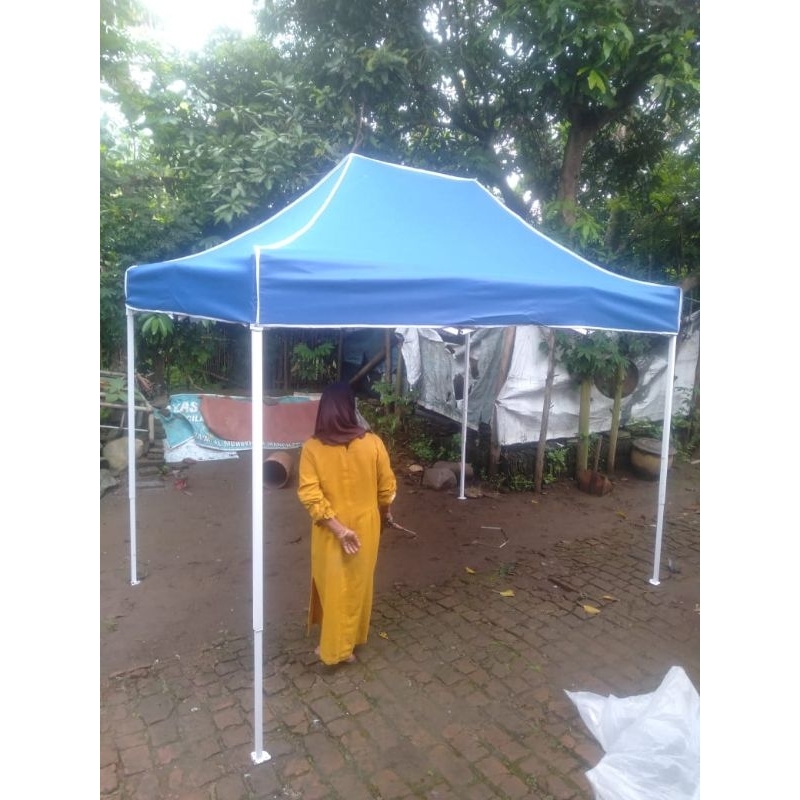TENDA LIPAT UKURAN 2M X 3M /TENDA DAGANG /TENDA JUALAN/TENDA EVEN