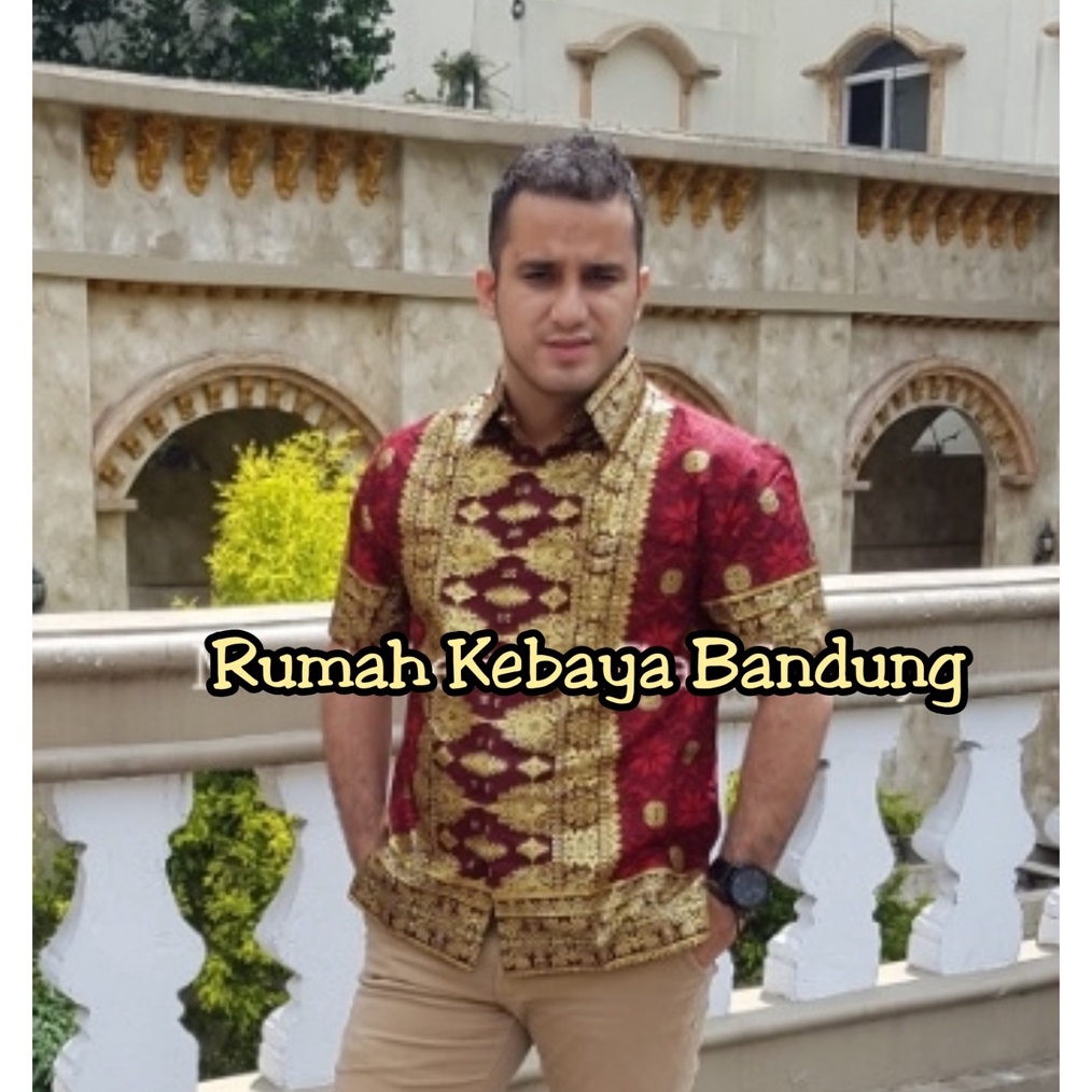 KEMEJA DIANDRA MOTIF SONGKET PALEMBANG FULL PURING UNTUK COUPLE SETELAN DIANDRA BATIK JUPRI BAJU KON