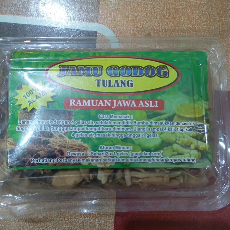 

Jamu Godog tulang
