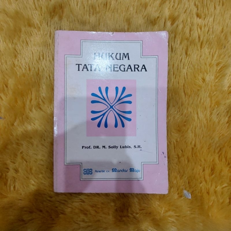 BUKU ANTIK HUKUM TATA NEGARA BY SOLLY LUBIS
