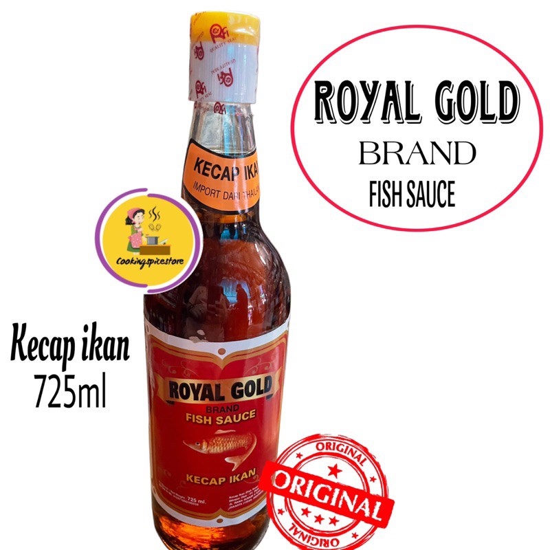 

Kecap ikan / Royal Gold Fish Sauce 200ml /720ml