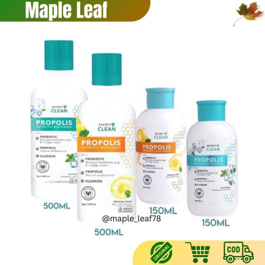 Secret Clean Propolis Antiseptic Mouthwash