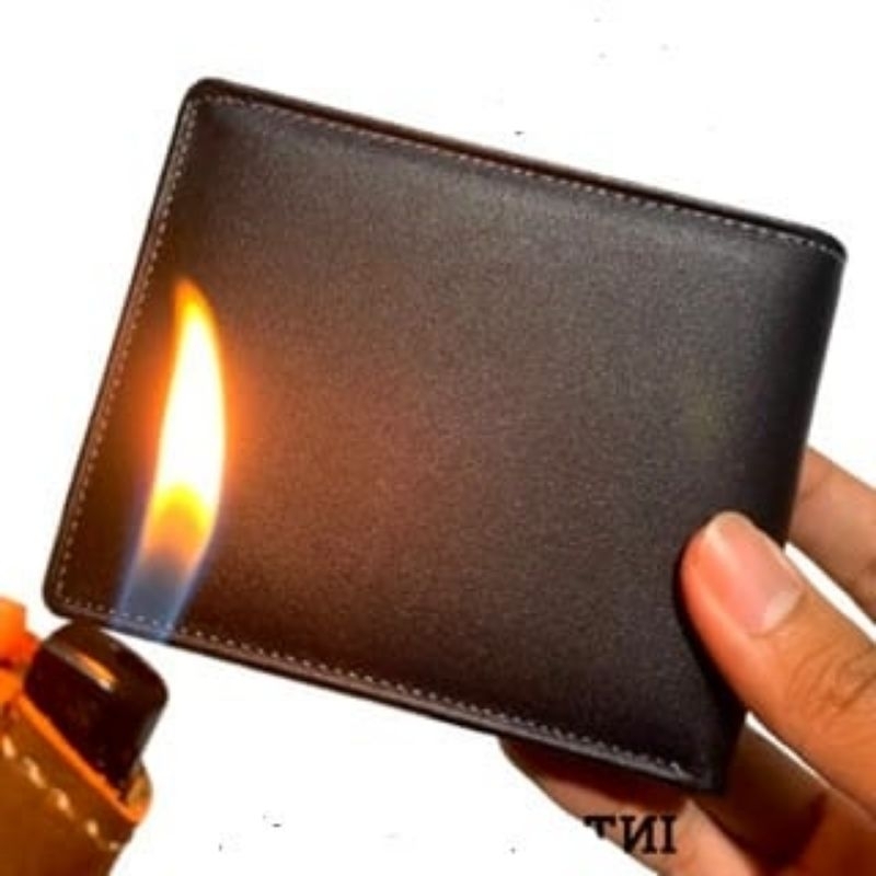 Dompet Pria Kulit Cowo Cowok Kulit Asli Crazy Horse Vintage Gantungan Kunci Dompet Kulit Vertikal Be