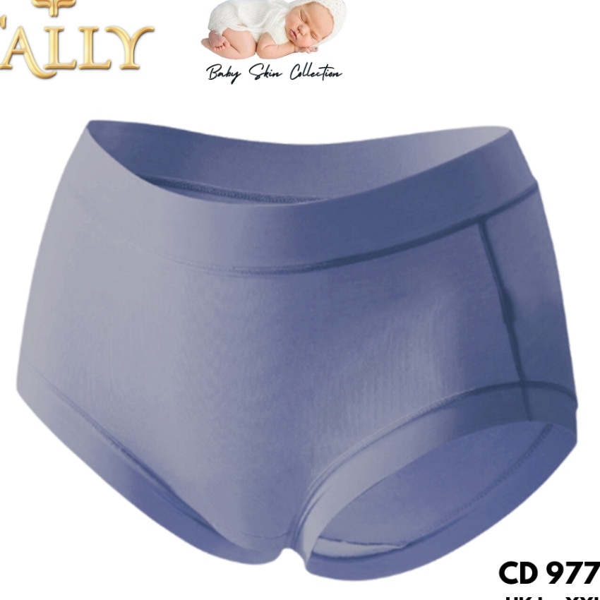 Ekstra TALLY CD 9775 Celana Dalam Wanita Bahan Katun Baby Skin Fit to L  XXL PREMIUM Collection Paka