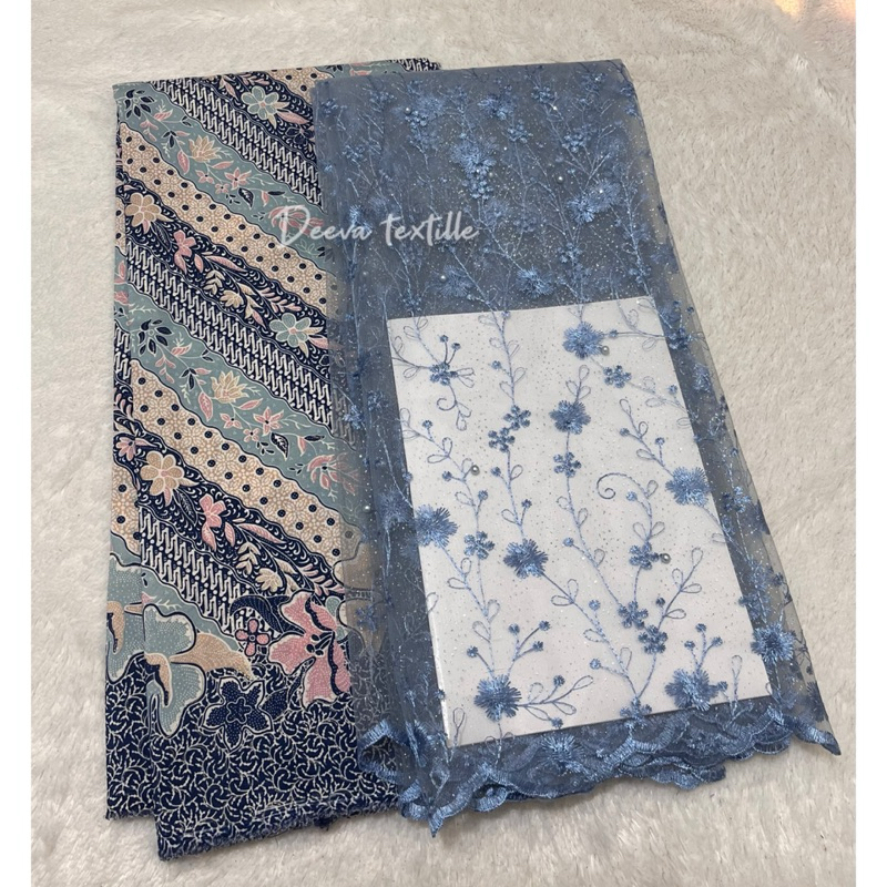 Set/Paket Kain Bridesmaid Tile Mutiara & Batik