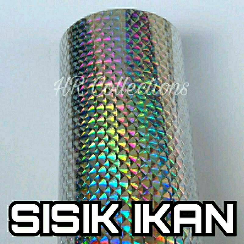 

Stiker / Sticker Lure 3D Hologram 20cm X 100cm