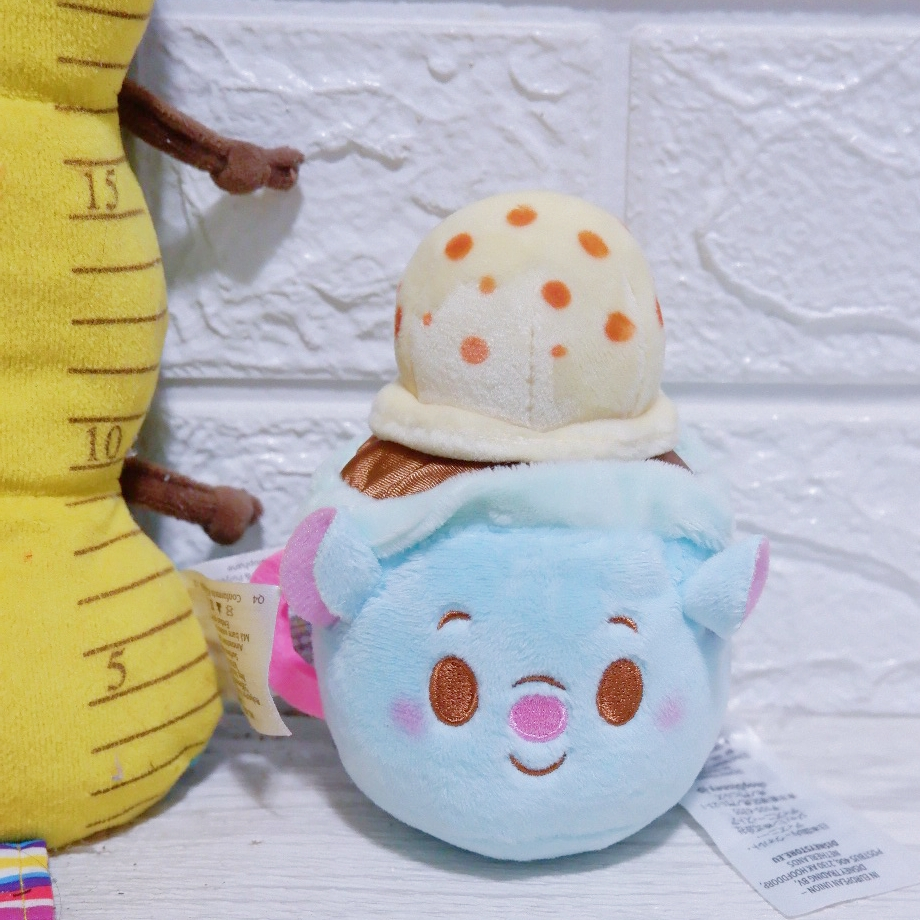 Boneka Disney Munchlings Remy Ratatouille Plush French Hot Chocolate Dynamic Duos