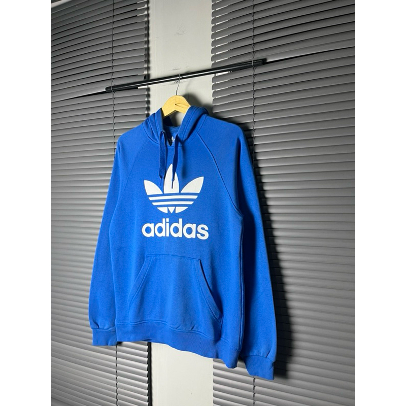 Hoodie Adidas Trefoil Blue