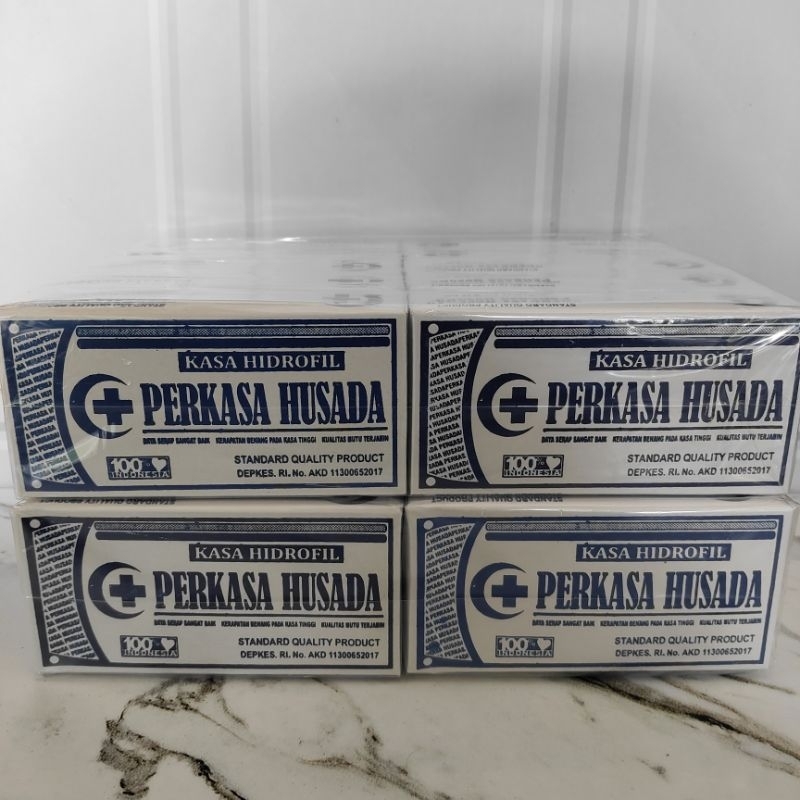 Kasa Steril Perkasa Husada/ Kasa Hidrofil 1 Pack isi 10box
