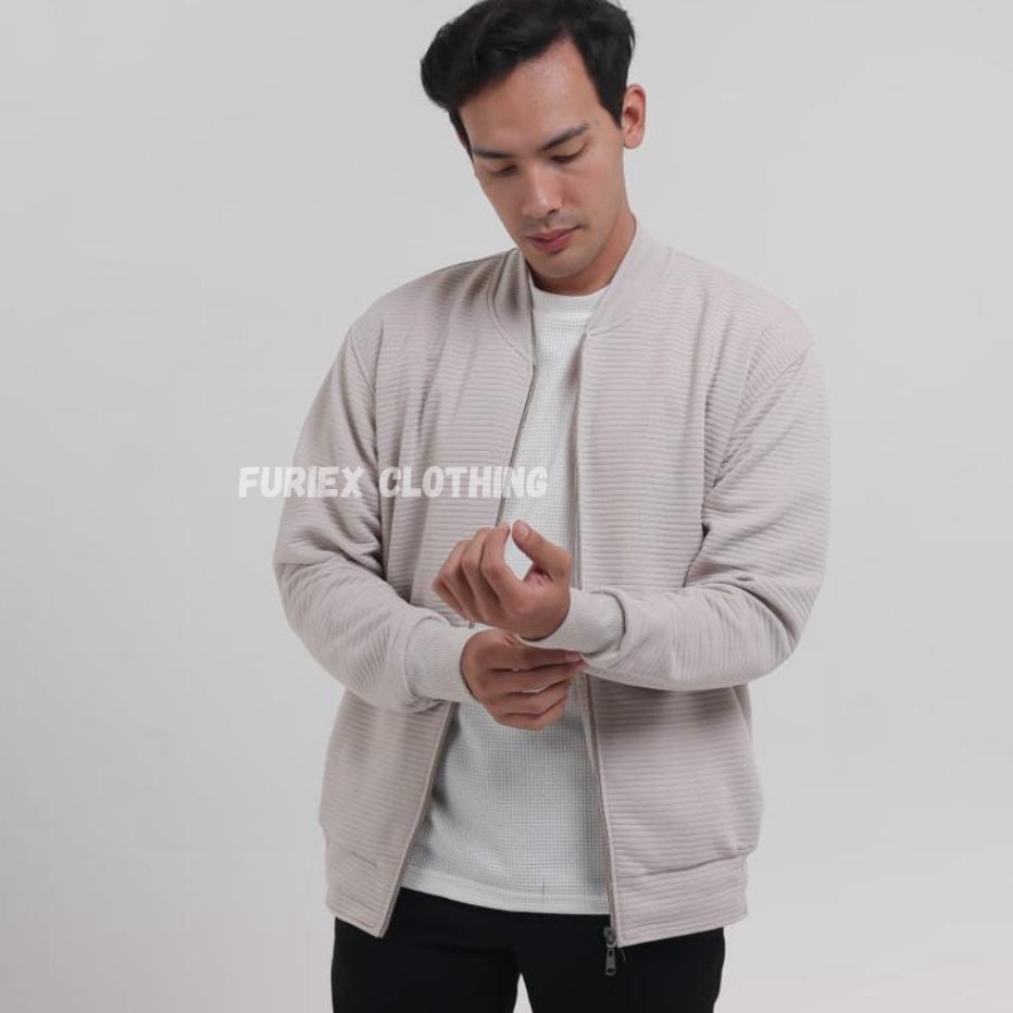 FURIEXJaket Bomber Ottoman Jaket Pria Jaket Bomber Pria