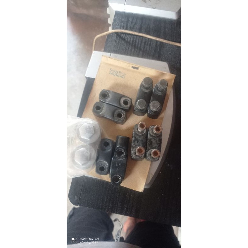 raiser stang megapro tiger/penjepit stang