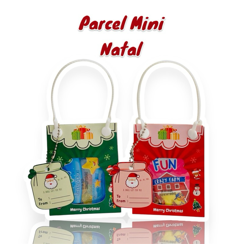 

20 pcs Parcel Mini Natal - Amplop Natal Estetik