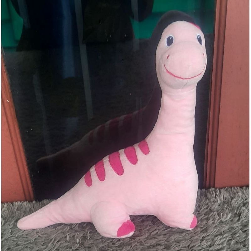 Boneka Gyeongnam Goseong DINOSAURUS Dinosaur Pink