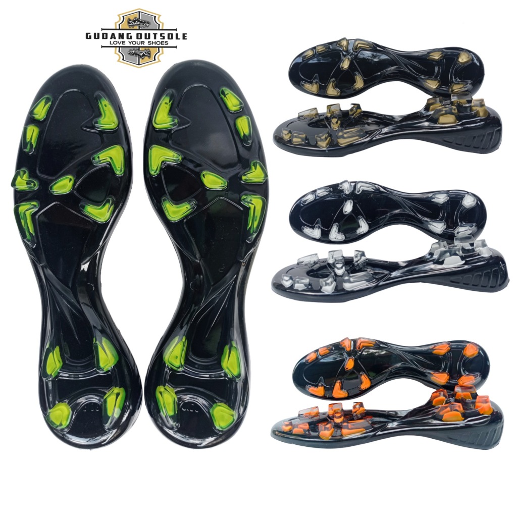 Outsole Sepatu Bola Model Mizuno || Sol sepatu Bahan PVC tebal Untuk Semua Merk