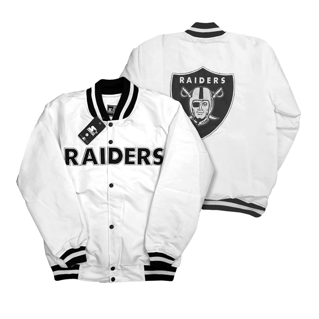 Varsity Bomber Jacket Raiders Casual Vintage - Akar Official Shop