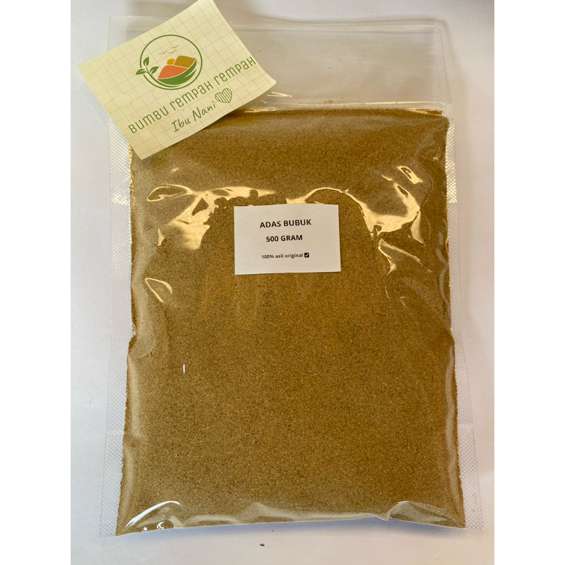 

adas bubuk 500gram asli original