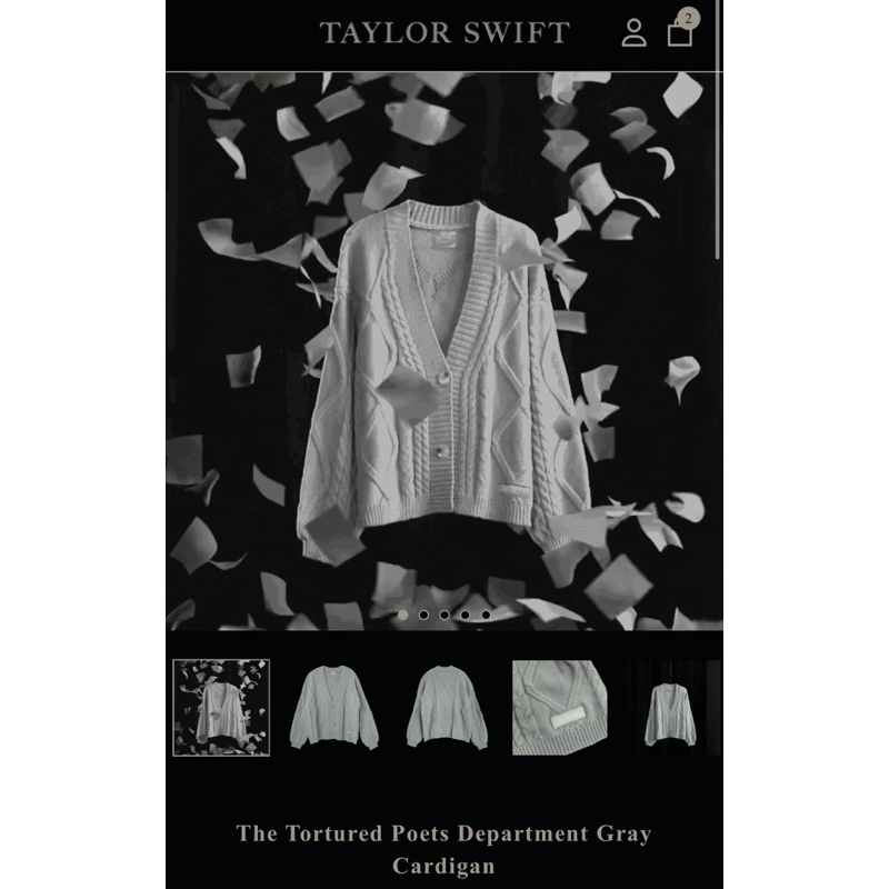 Taylor Swift The Tortured Poets Department Cardigan