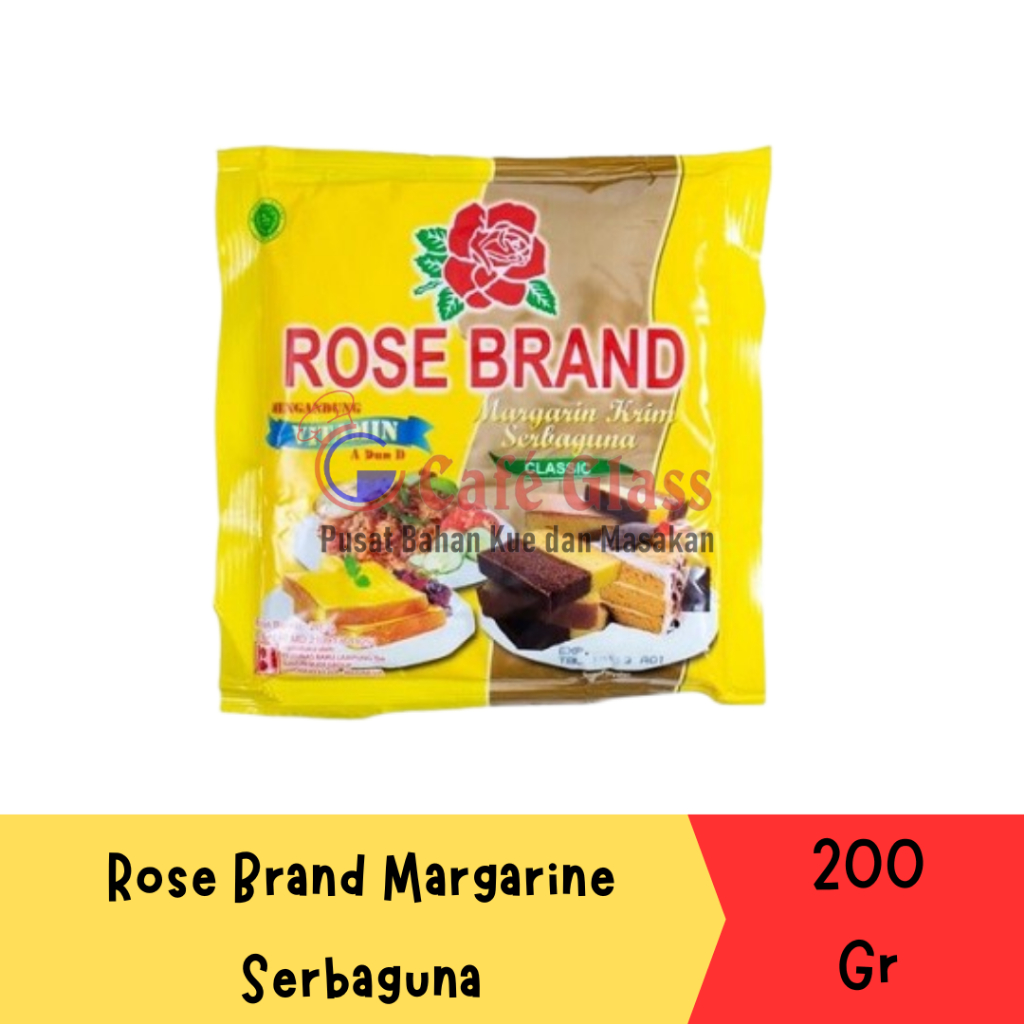 

Rose Brand Margarine Krim Serbaguna Classic 200Gr