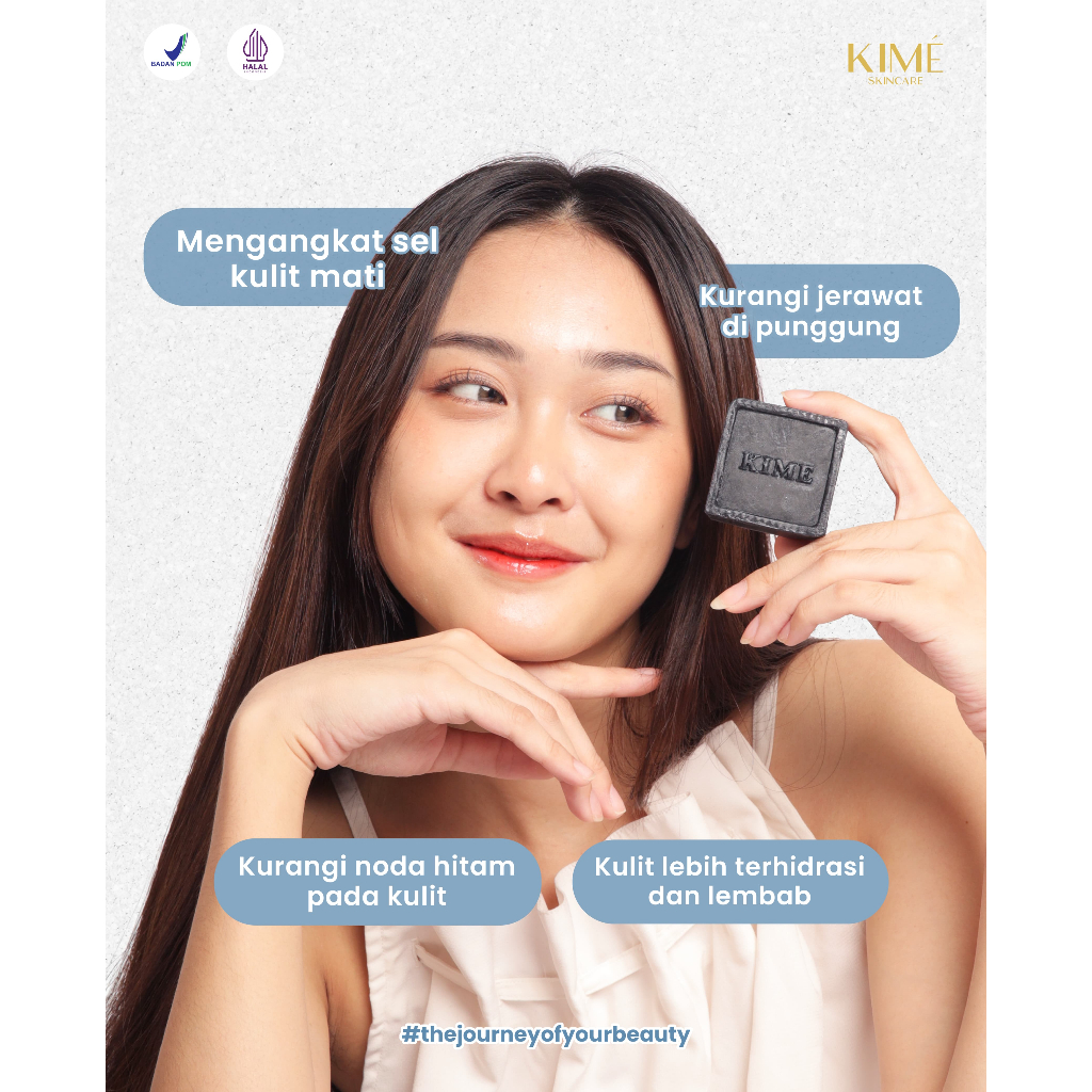 KIME SKINCARE / SABUN KIME / FACIAL WASH / SABUN MUKA