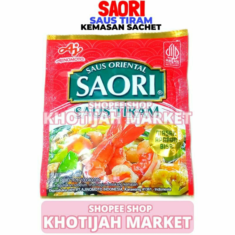 Saori Saus Tiram 23 ML Sachetan