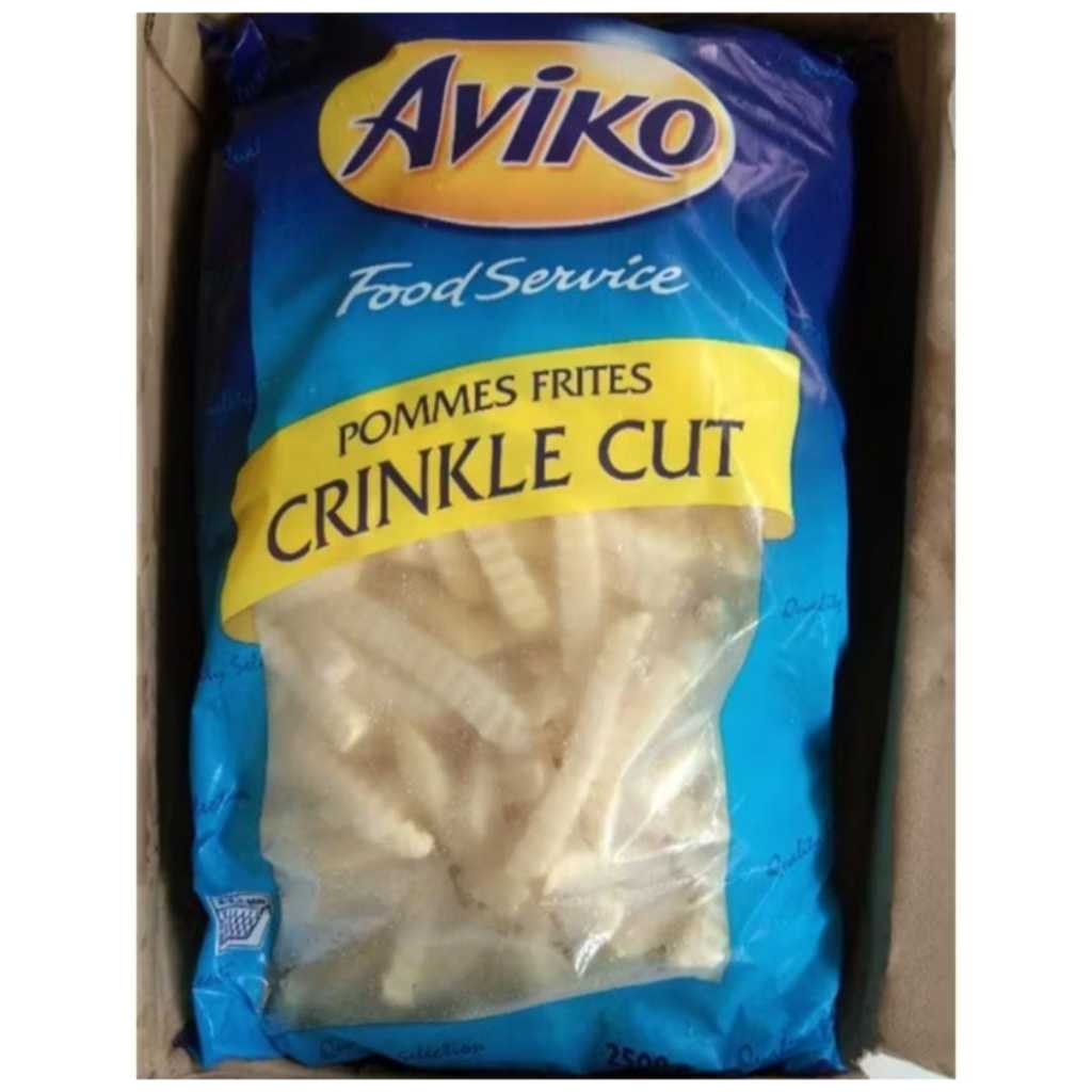 

Kentang Aviko Crinkle Cut 2,5kg | Crinkle Cut Polos 2,5kg | Ranch Harvest Crinkle 1kg | Crinkle Cut 1kg