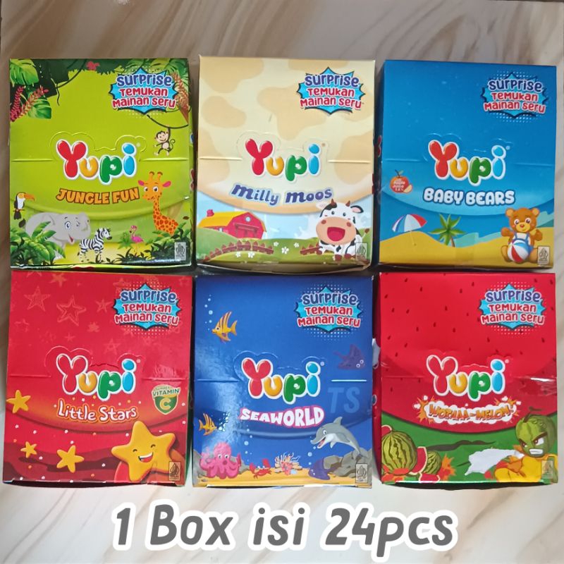 

Yupi All Varian, 1 Box isi 24 pcs