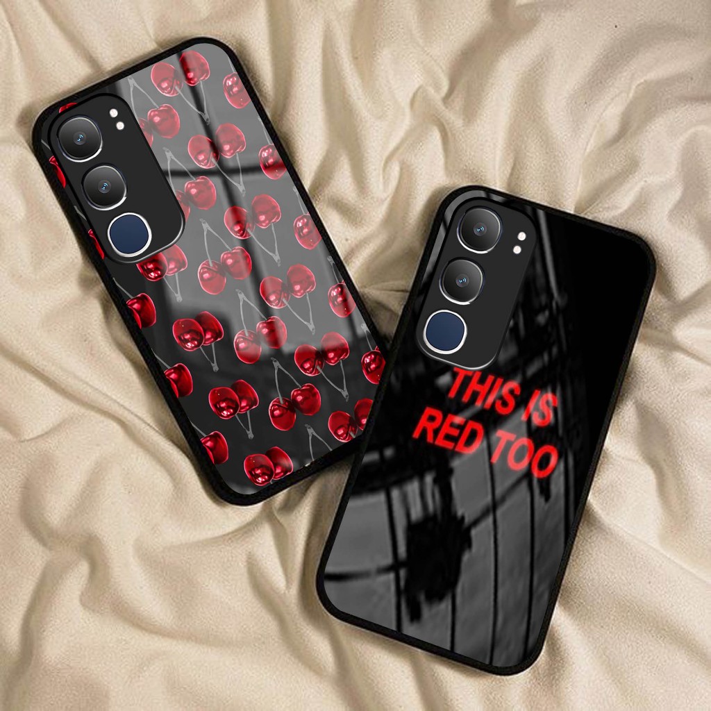 Softcase glass  Motif Vivo y19s Case glass Vivo y19s Case kaca Vivo y19s Case kaca Acrilic Vivo y19s