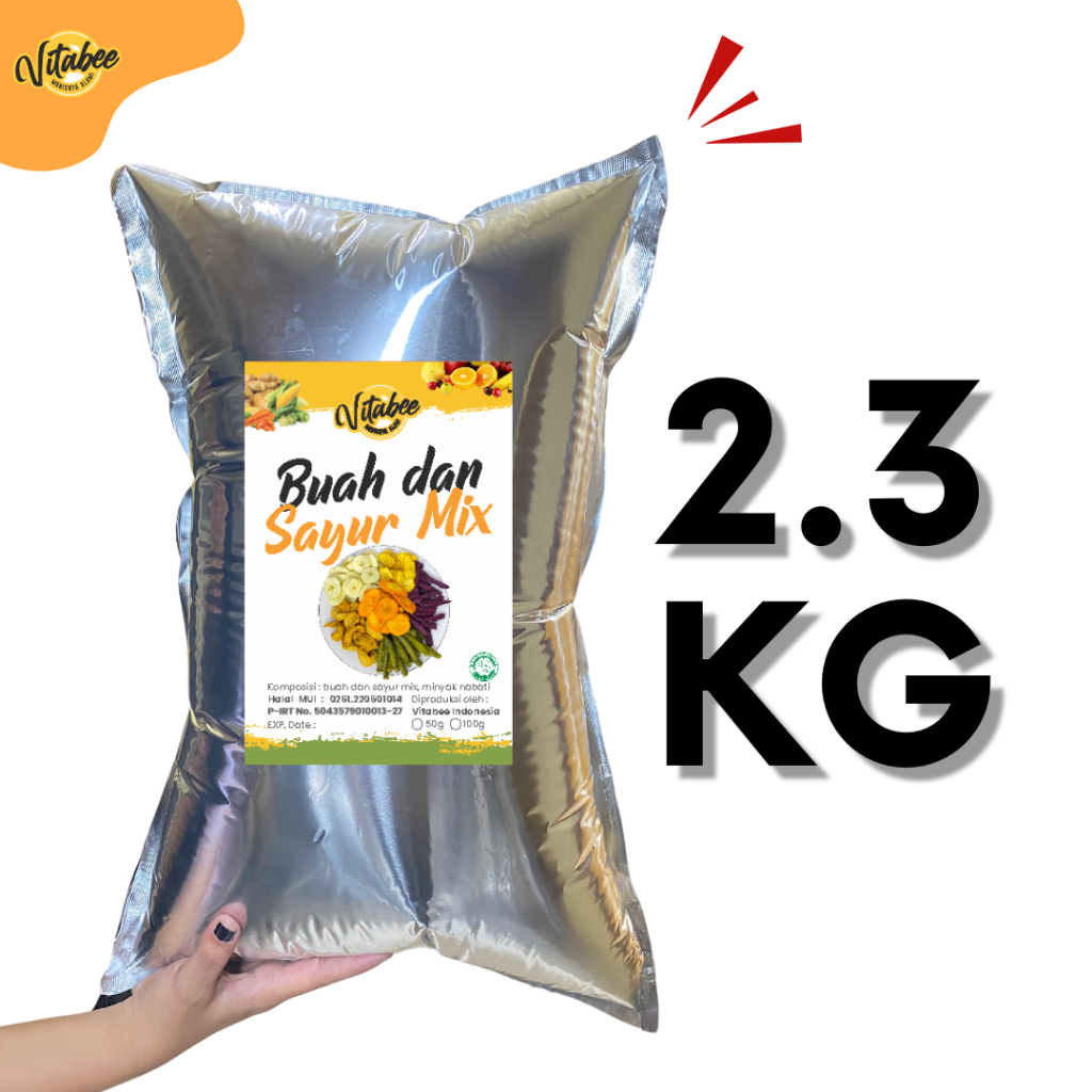 

FIONA KERIPIK BUAH SAYUR MIX 2,3KG