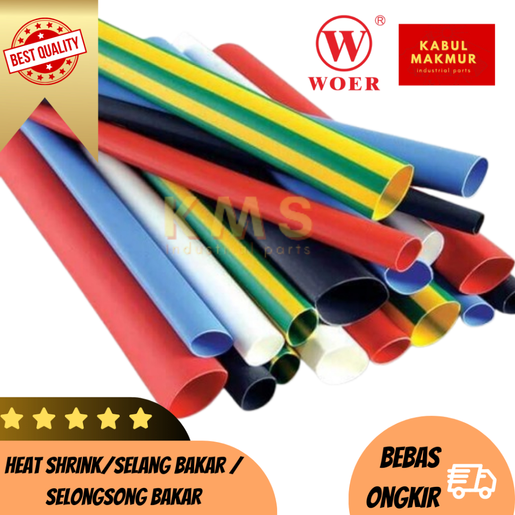 Heat Shrink | Selang Bakar | Selongsong Bakar | 40 mm